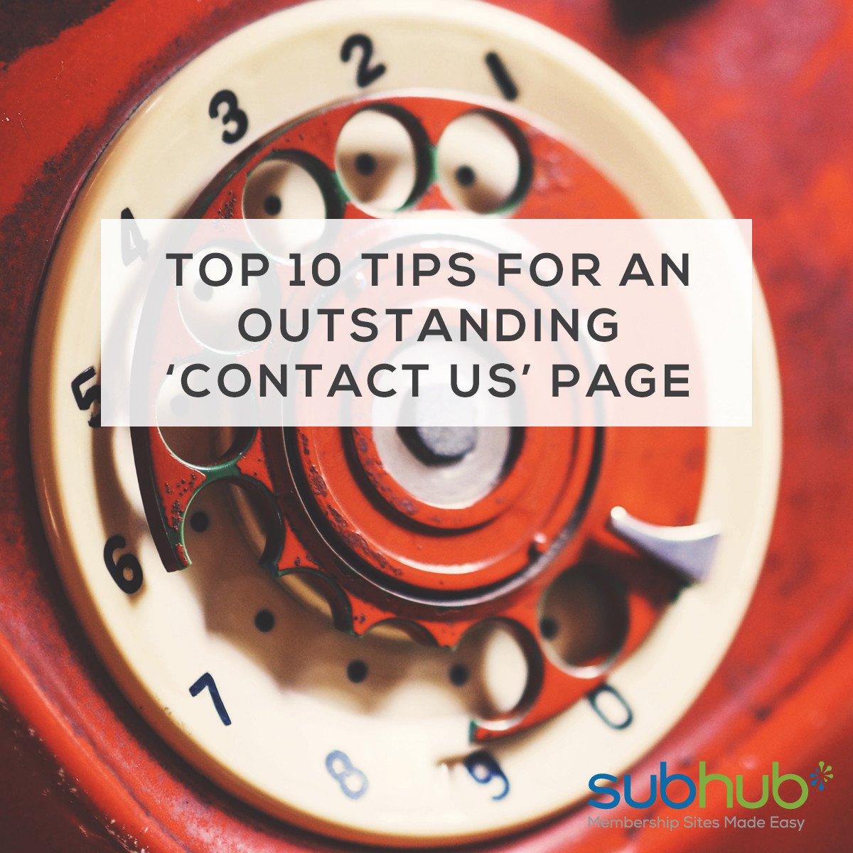 Contact page tips